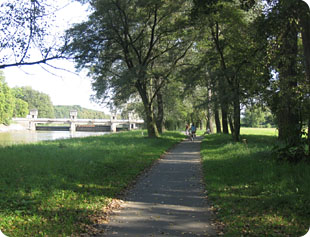 Elbe bike trails, stretch Nymburk - Poděbrady